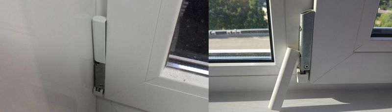 ФОТО: Пример обычной оконной петли